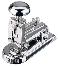 El Casco Small Chrome Desktop Stapler